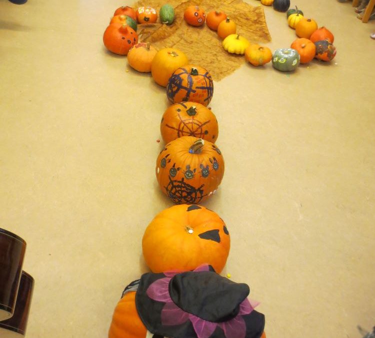 Kürbisfest im Kindergarten, Halloween im Hort