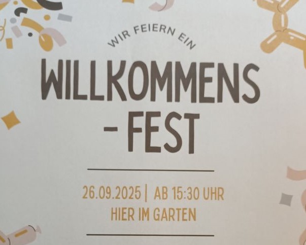Willkommensfest 2025